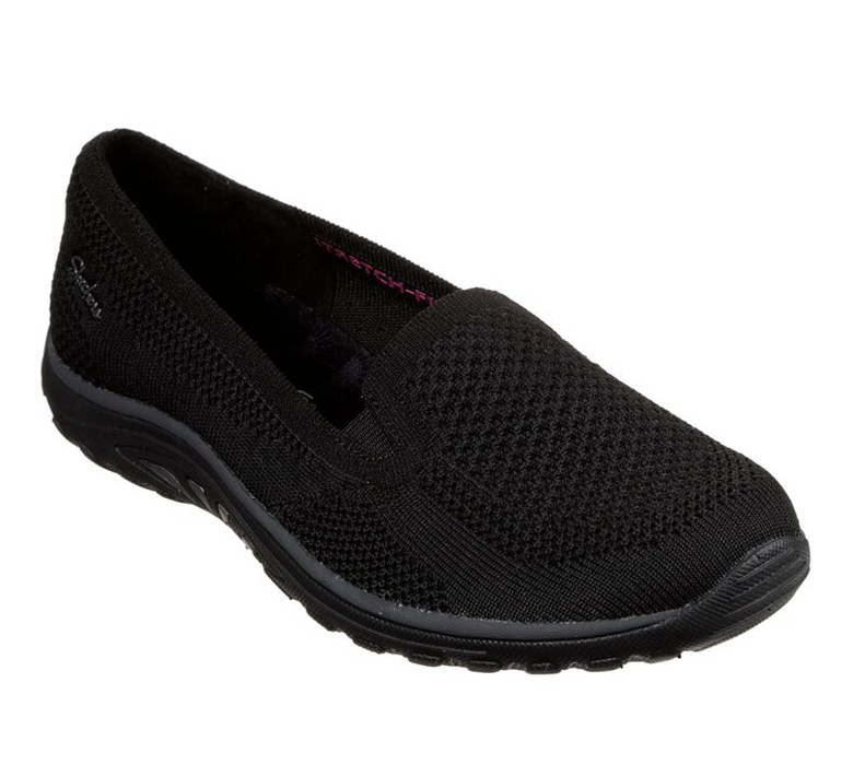 Skechers Relaxed Fit: Reggae Fest - Enjoy - Womens Flats Shoes Black [AU-RZ4968]